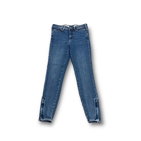 Pilcro and the Letterpress High Rise Skinny Jeans Blue Size 25 Measures 27x26 - Picture 1 of 8